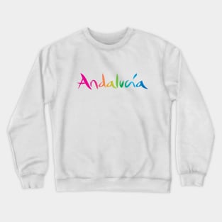 andalucia logo Crewneck Sweatshirt